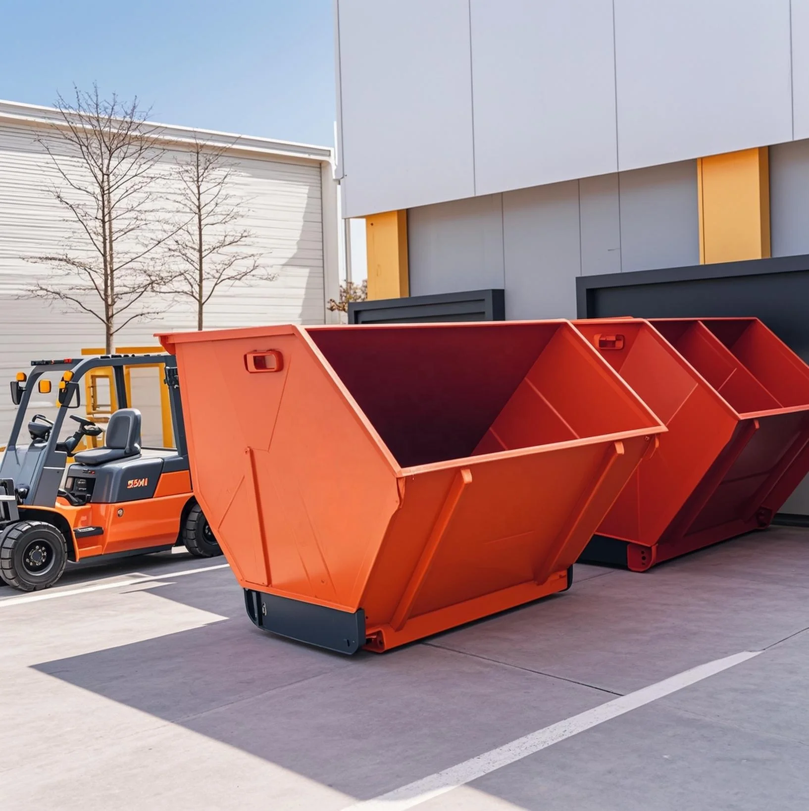 Large Capacity Debris Dumpster for Commercial & Industrial Use - Image 3