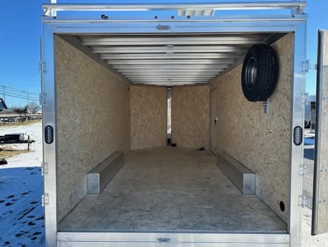 Utility Enclosed Cargo Trailer Enclosed Camping Trailer Double Axle Enclosed Trailer - Image 8