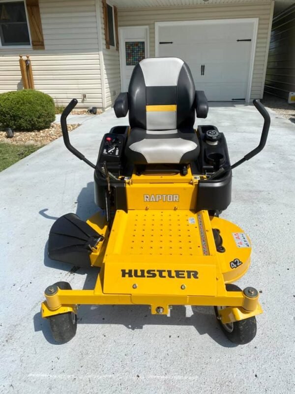 Hustler Raptor 42” Zero-Turn Lawn Mower – Kawasaki 21.5HP (Dealer Model)
