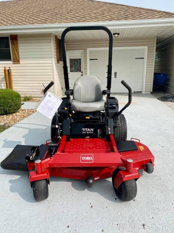 Toro Titan HD MX6000 60” Zero-Turn Lawn Mower – Kohler Confidant 25HP