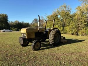 Leyland 602 Tractor w/ 6 ft Alamo Brush Cutter – 62 HP